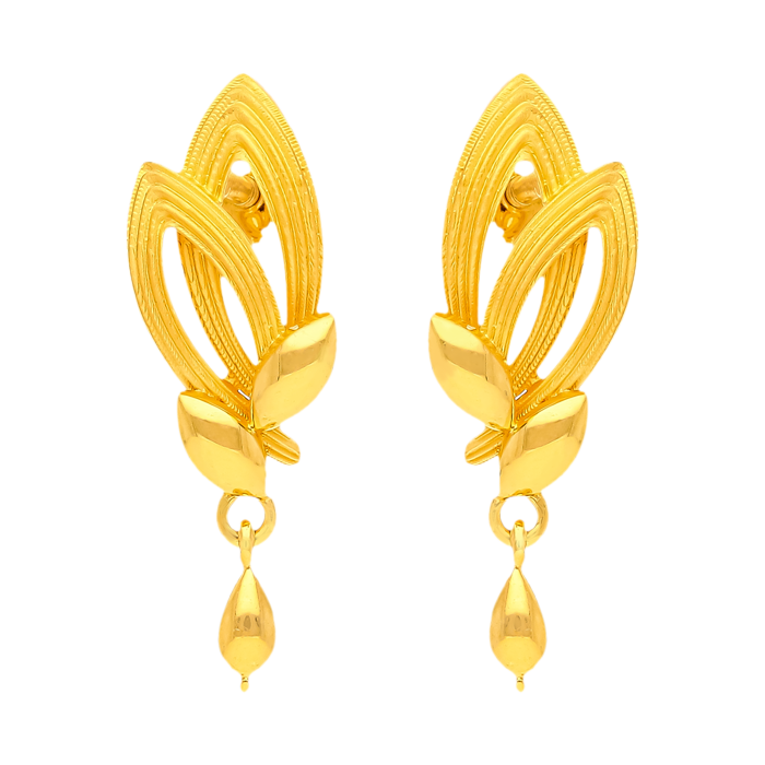 Handcrafted gold plated chandbali earrings – Chaotiq by Arti