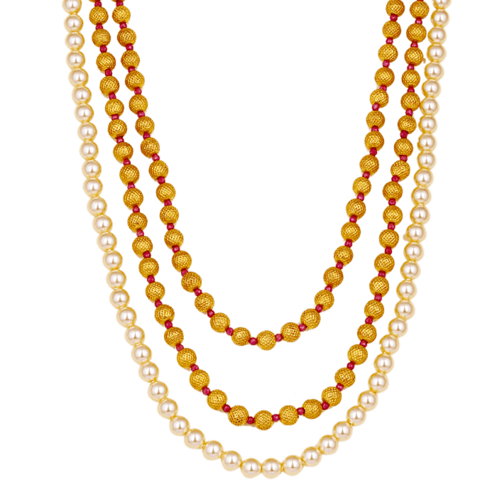 Thushi necklace online gold png